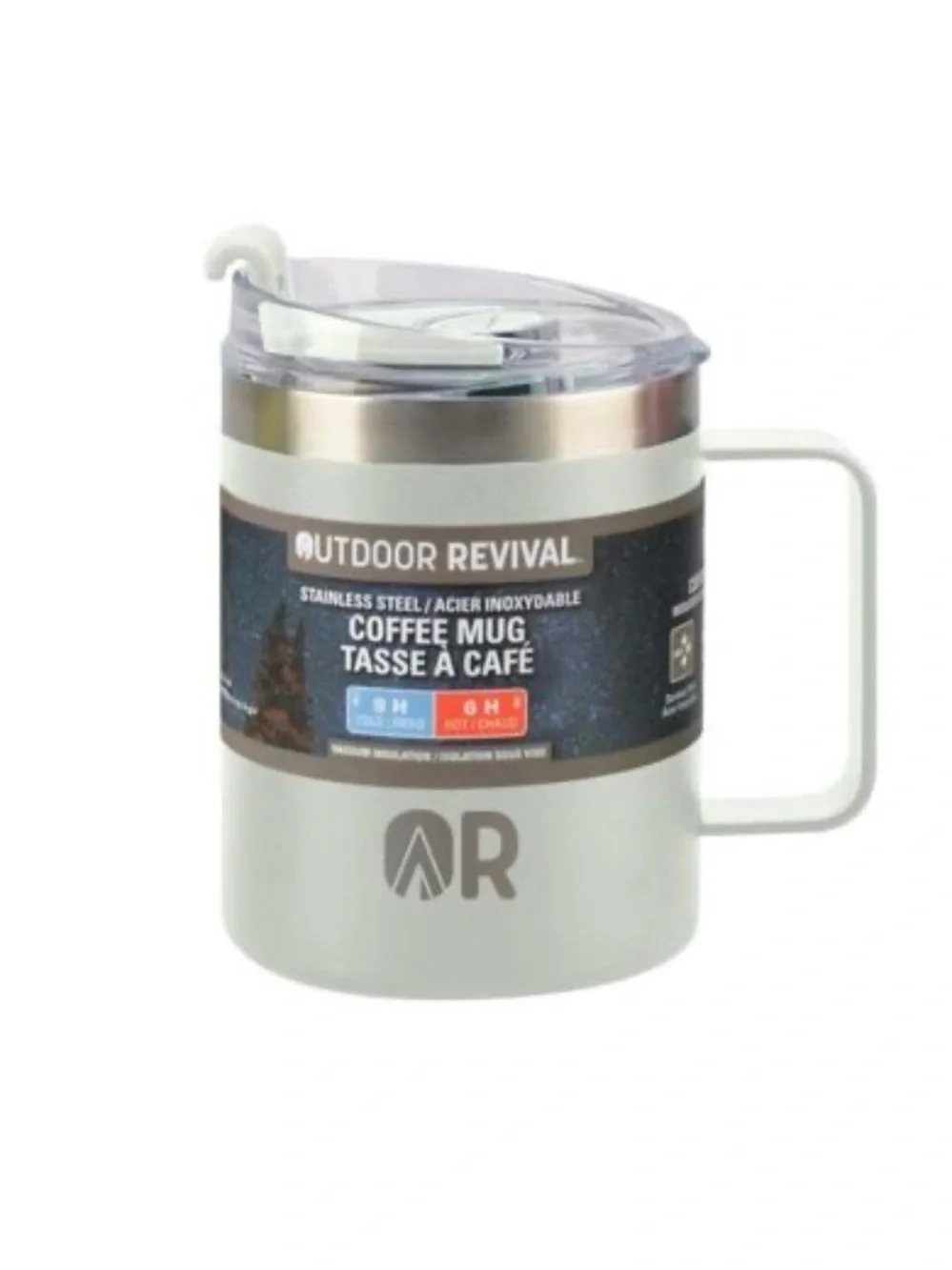 New Outdoor Revival Stainless Steel Coffee Mug -